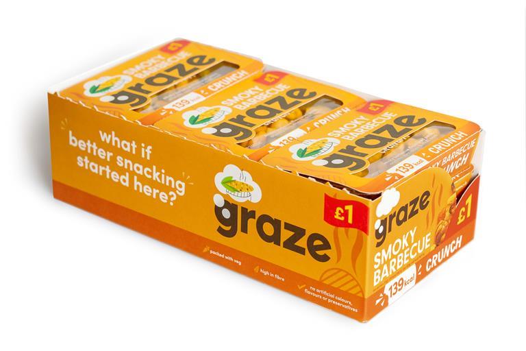 Graze healthy snacks in £1 pricemarked packs Product News